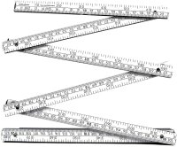 10x ADGA 250  mit Umfangteilung / Meter Meterstab Holz Winkel