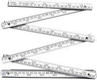 10x ADGA 250 Plus mit Umfangteilung / Meter Meterstab Holz Winkel