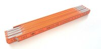 Adga Zollstock Holz orange 2m 180° Rastung...