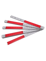 ADGA Gliedermaßstab rot/weiß 2 Meter...